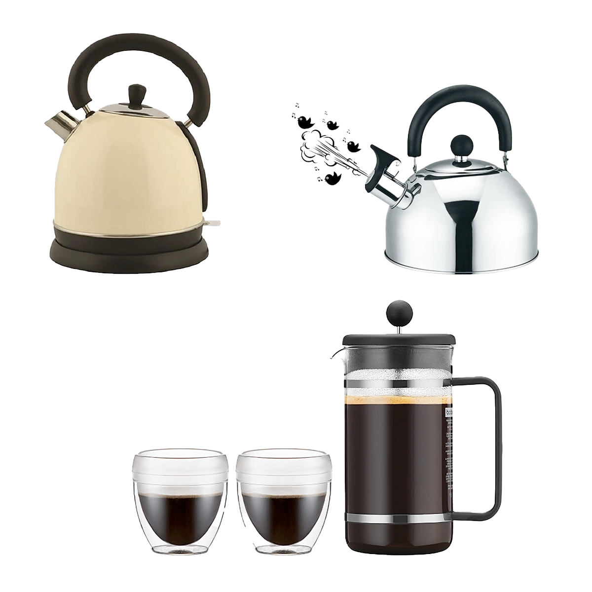 Kaffetrakter  & vannkoker