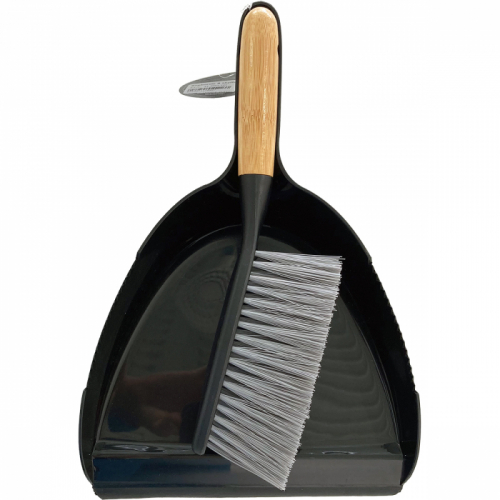 Product Image for Kost og brett, bambu/svart