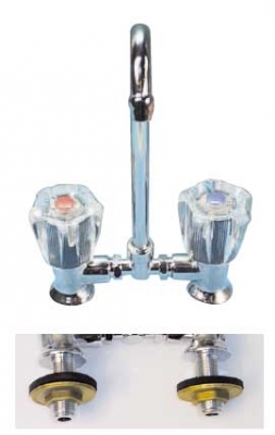 Product Image for Blandare två vred 2xø18mm