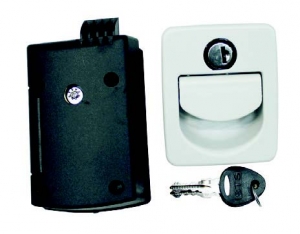 Product Image for Dörrlås för 40 mm dörr Fiat Bianco