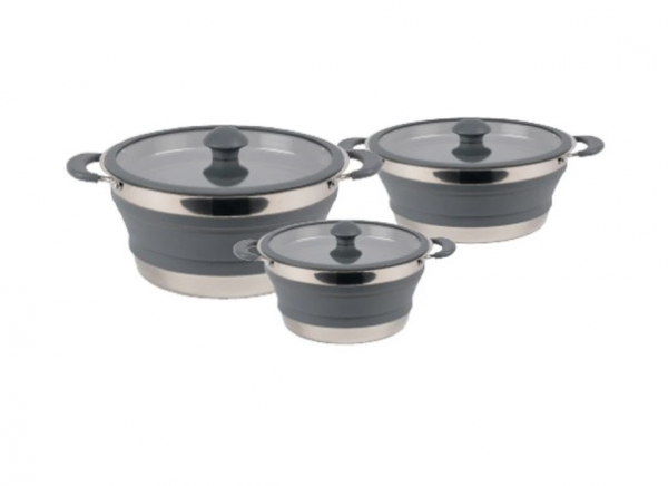 Product Image for Kasserolle 1L sammanleggbar silikon