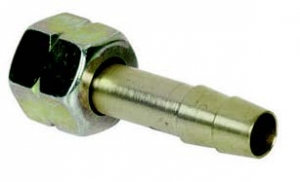 Product Image for Slangenippel ø8mm 1/4 R vänstergängad, stål