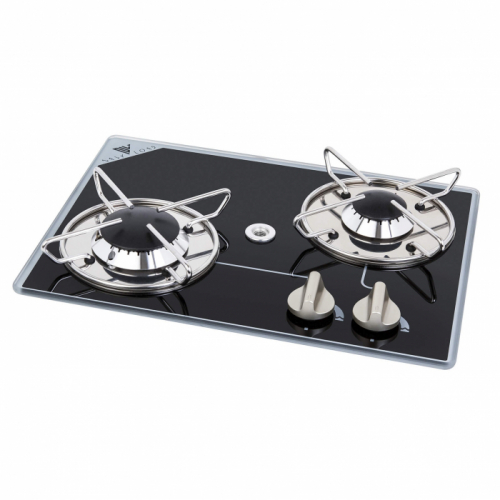 Product Image for Gasskjøkken 2-brenner glassplate 380x280mm