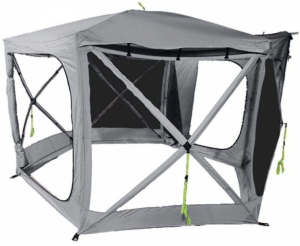 Product Image for Tält 6-kant med tunnel350x310cm Popup-modell