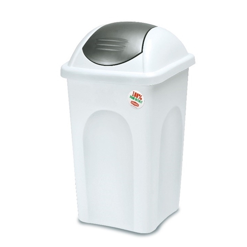 Product Image for Søppelkasse Linea Primavera 60L, hvit