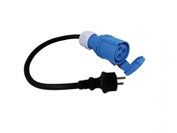 Product Image for Adapterkabel 0,5 m Schuko hann -> CEE hunn