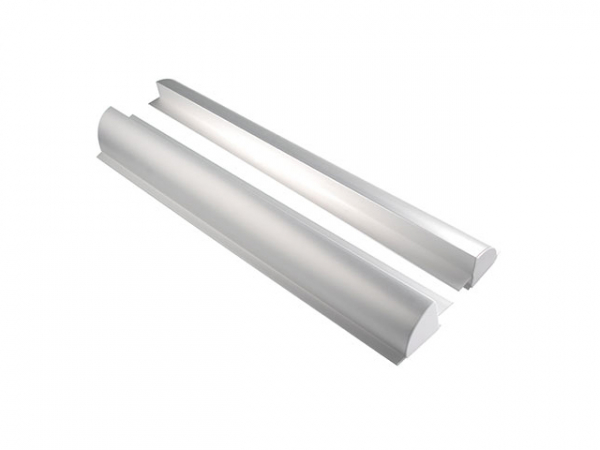 Product Image for Monteringslist aluminium 530mm, 2-pack, LTC