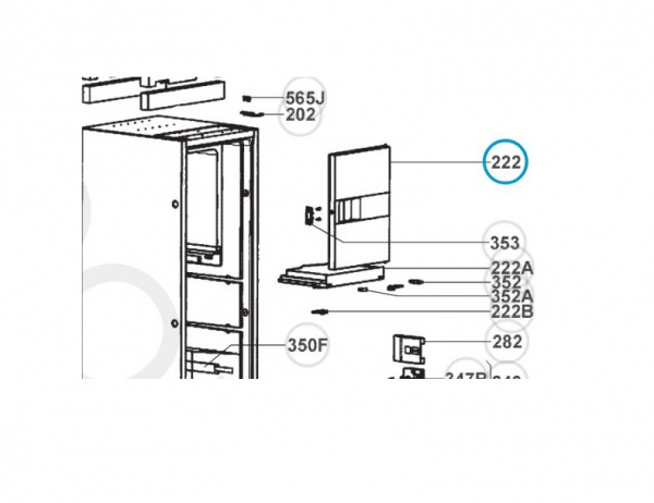 Product Image for Dør frysedel Dometic