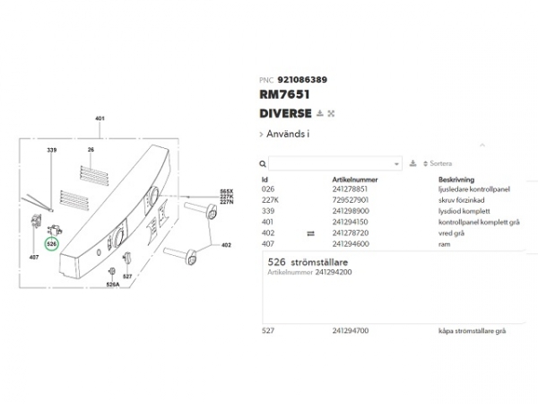 Product Image for Strømbryter