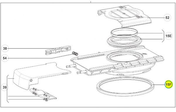 Product Image for Tetningsring nedre Dometic CTS 3110