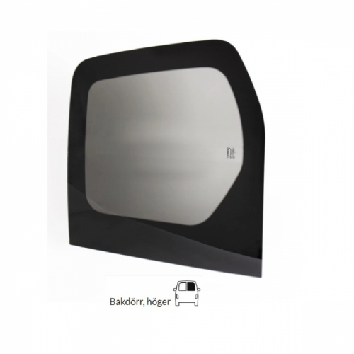 Product Image for Vindu bak Mercedes Sprinter 2007 -, høyre