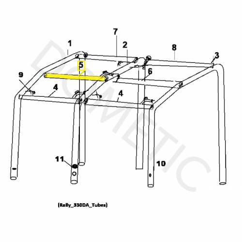 Product Image for Luftetube reservedel Air Pro 330S,M, DA Dometic
