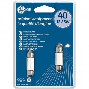 Product Image for Lyspære SV8,5 12V / 5W 41 mm 2-pack