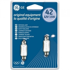 Product Image for Lyspære SV8,5 12V / 15W 41 mm  2-pack