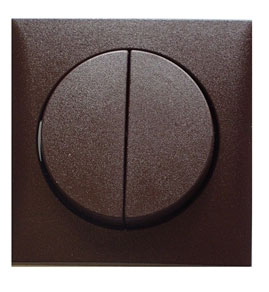 Product Image for Strømbryter Berker Dobbel Brun