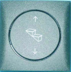 Product Image for Trappstrømbryter Berker Enkel Matt silver