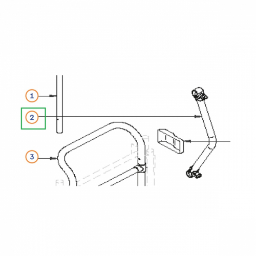 Product Image for NR. 2 ARM TILL CYKELSTÄLL  THULE LIFT