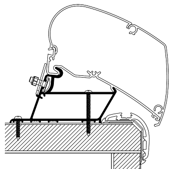 Product Image for Adapter Thule Serie 6/9 Tak  Malibu 450 cm