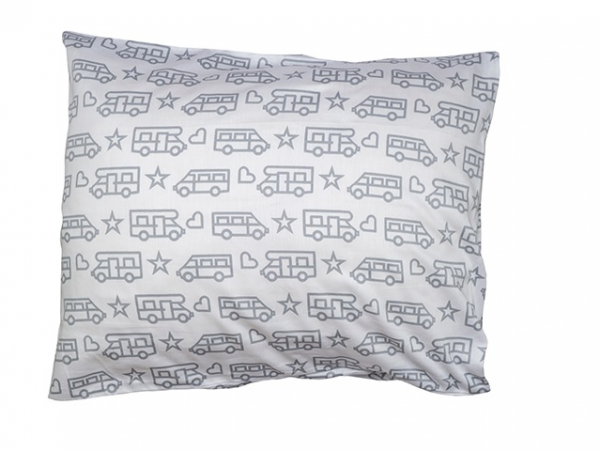 Product Image for Putetrekk med bobilmotiv hvit