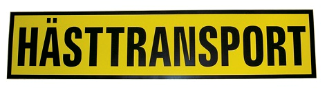 Product Image for Hästtransport Klistermerke
