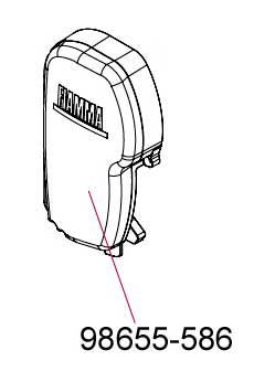 Product Image for LEFT END COVER F45 L POLAR WHITE