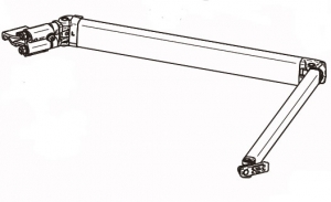 Product Image for L.H. SPRING ARM 6200 3 - 4,5 m venstre Nr 7
