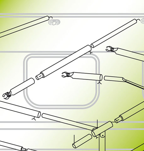 Product Image for Överliggare Stål Ø 22 mm, 170 -0 cm