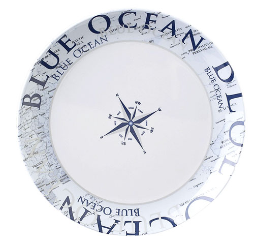 Product Image for Frokosttallerken Belfiore 20 Ø hvit/blå, Brunner