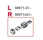 Product Image for LEFT ROLLER END PART