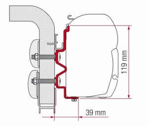 Product Image for Markisadapter Fiamma Hymer Camp 500cm.