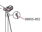 Product Image for Linhållare F35, Caravanstor (Cable terminal)