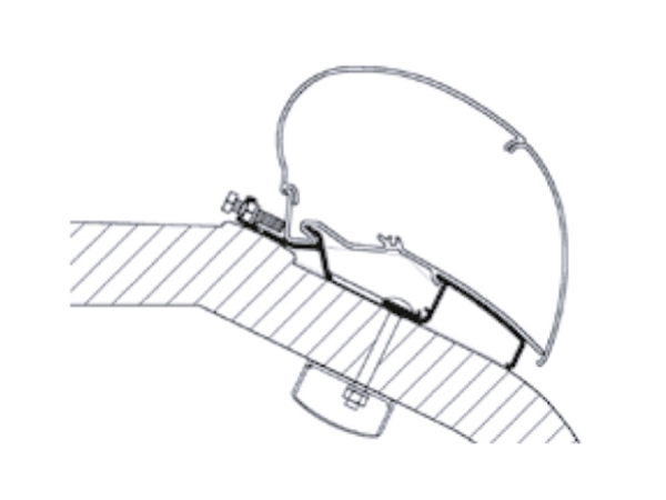 Product Image for Roof Adapter Thule LMC Liberty TI / TEC 5,50 m för takmontering