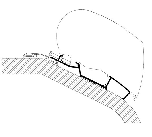 Product Image for Markisadapter Caravan Kit Thule - LMC för takmontering