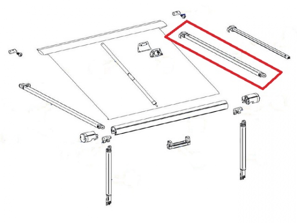 Product Image for Spenningsarm høyre Omnistor 1200