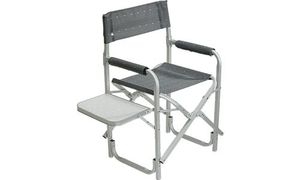 Product Image for Regisörsstol med sidobord Anthrazit