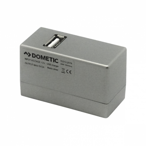 Product Image for USB-port 2A/12V L55BS till Dometic skena