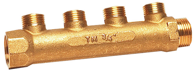 Product Image for Färskvattenventil 3 utgångar, mässing