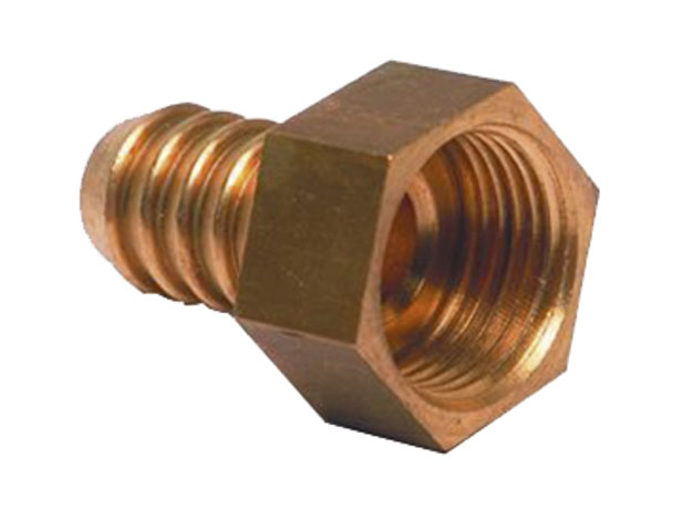 Product Image for Slanganslutning mässing rak, 1/2"-ø10mm