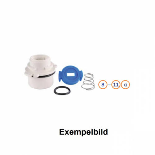 Product Image for Sylinderhus svart for Serviceluke 3/4/5/6 lås modell Zadi Black