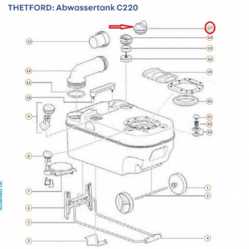 Product Image for Avluftningsventil till yttre avluftning C220