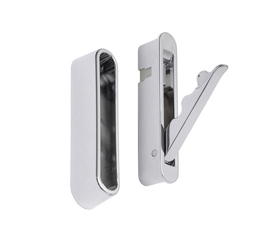 Product Image for Garderobkrok nedfällbar krom, högglans