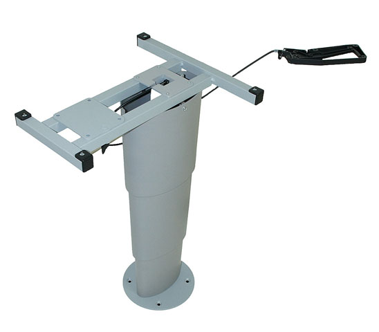 Product Image for Höjbart bordsben Primero Comfort HSK höjd 32,5 - 68,5 cm silvergrå
