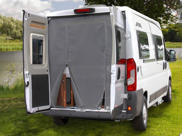 Product Image for Insektsskyddsförhänge HINDERMANN Fiat Ducato från 2007, bakdörr, stan