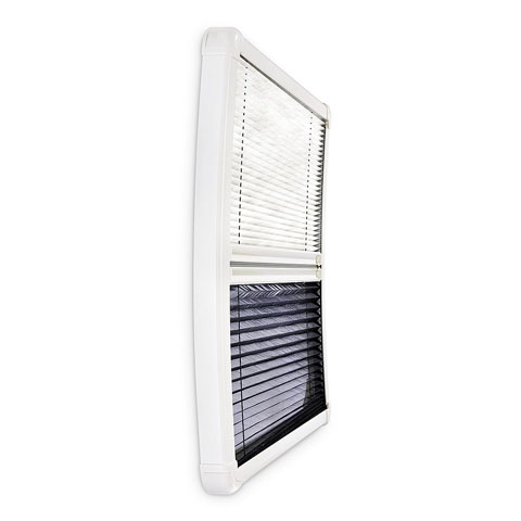 Product Image for Fönsterrullgardin DOMETIC CarPlissee S7P 233 x 352 mm färg RAL9001