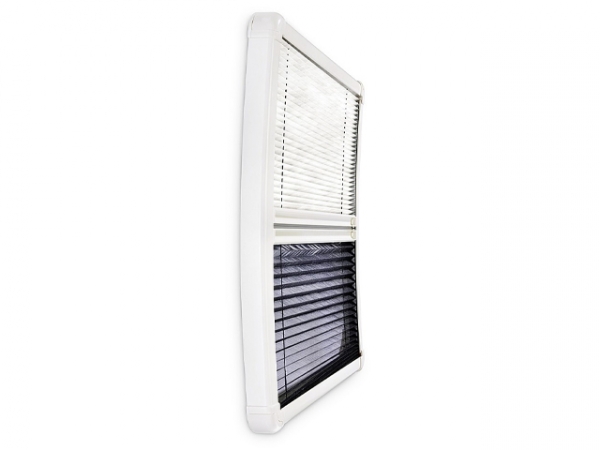 Product Image for Fönsterrullgardin DOMETIC CarPlissee S7P 703 x 437 mm färg RAL9001