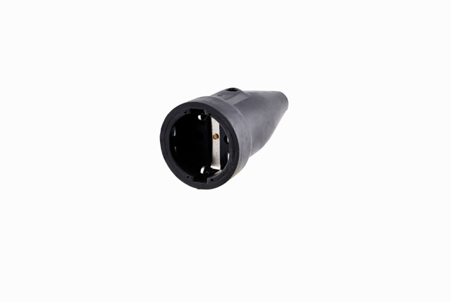 Product Image for Schuko-skarvuttag, 230 V, gumm 1 st. SB
