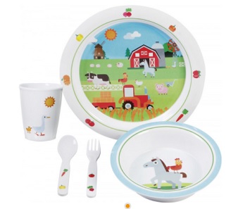 Product Image for Servise barn 5 deler Melamin Farm