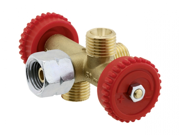 Product Image for Avstängningsventil G 1 / 4 LH-ÜM x 3 utgångar