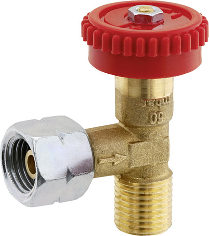 Product Image for Vredventil 90 grader PS 4 bar G 1 / 4 LH-ÜM x G 1 / 4 LH-KN