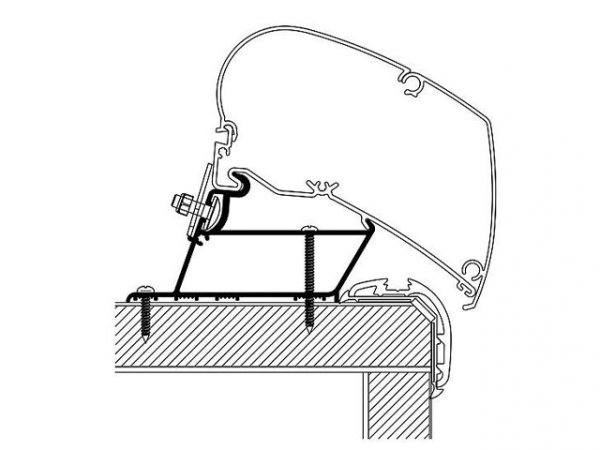 Product Image for Adapter Thule för Malibu Roof 500 cm